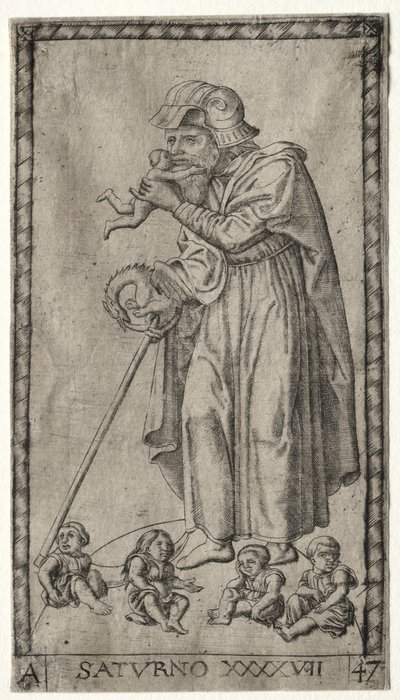 Saturno, 1547 da Johannes Ladenspelder