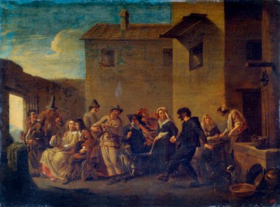 Carnevale a Venezia da Johannes Lingelbach