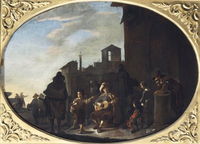 Il trovatore da Johannes Lingelbach