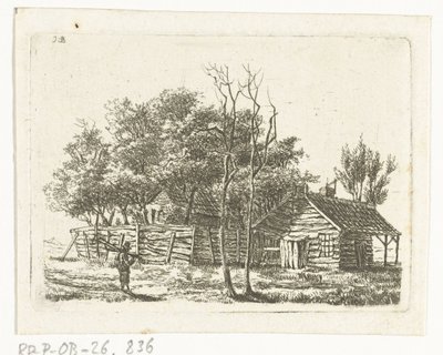 Ghiacciaia presso la Porta di Utrecht da Johannes Ludovicus van den Bos