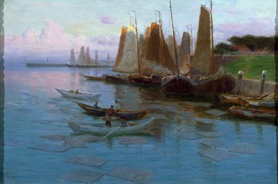 Barche da pesca da Johannes Martin Grimelund