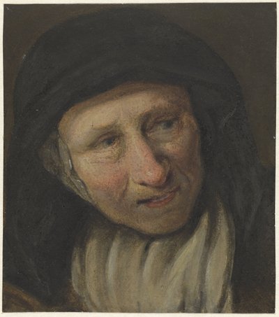 Testa di una donna da Johannes Petrus van Horstok