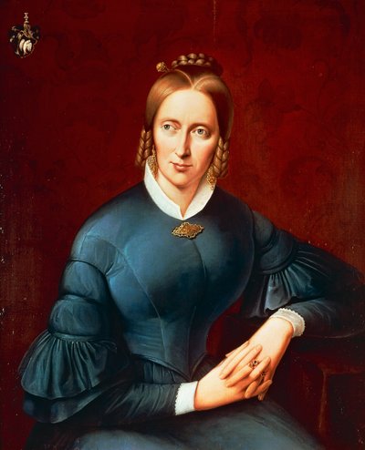 Ritratto di Annette von Droste-Hulshoff da Johannes Sprick