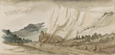 Paesaggio montano con rocce da Johannes Tavenraat