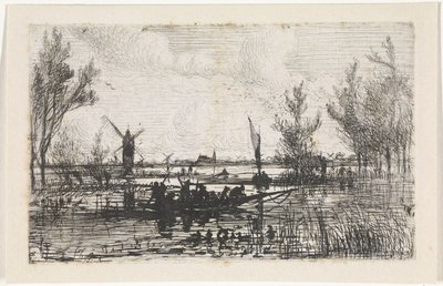 Paesaggio olandese da Johannes Tavenraat