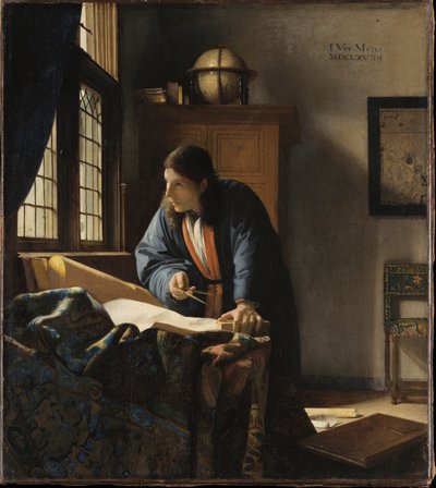 Der Geograph da Johannes Vermeer