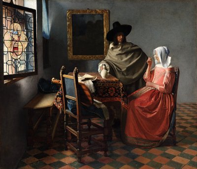 Il bicchiere di vino da Johannes Vermeer