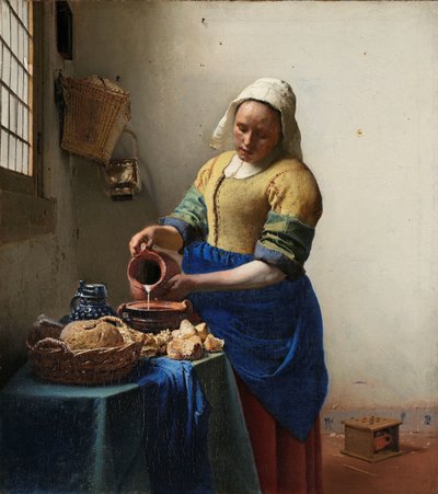 La Lattaia da Johannes Vermeer