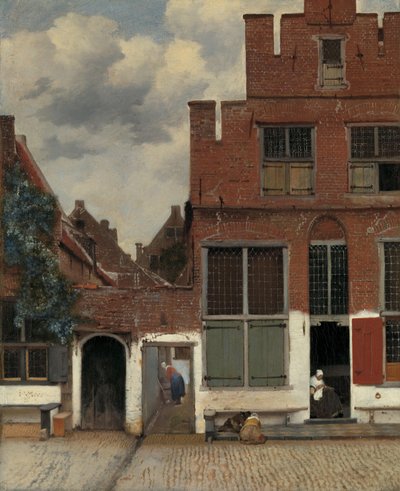 Veduta di case a Delft, conosciuta come 