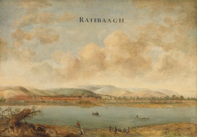 Veduta della città di Raiebaagh a Visiapoer, India da Johannes Vinckboons (attributed to)