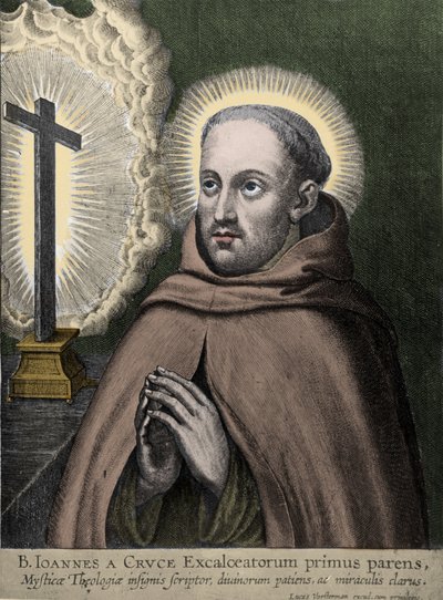 San Giovanni della Croce (Juan de Yepes Alvarez, Juan de la Cruz) (1542-1591) - inc. di Vorstermann da Johannes Vorsterman