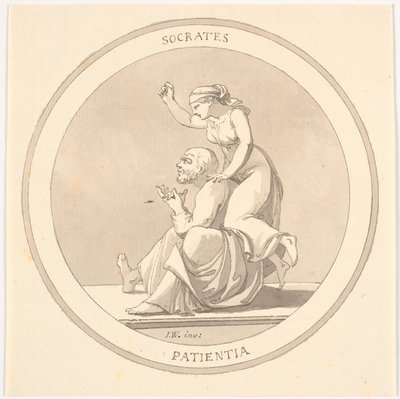 Socrate / Pazienza da Johannes Wiedewelt