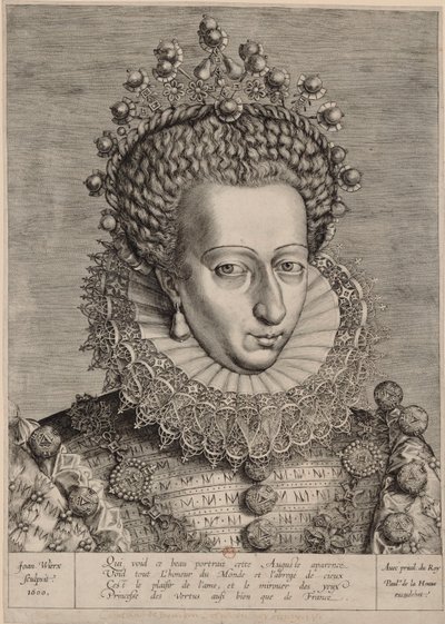 Caterina di Navarra da Johannes Wierix