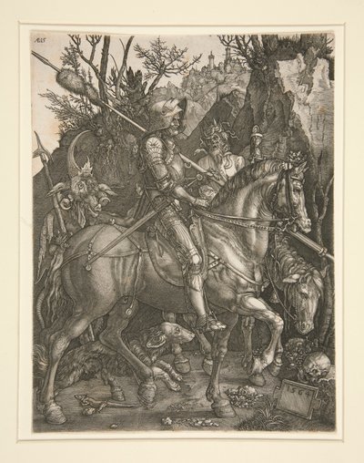 Cavaliere, Morte e Diavolo da Johannes Wierix