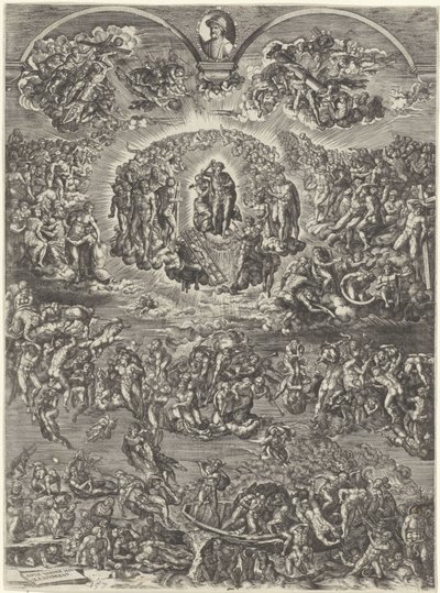 Giudizio Universale da Johannes Wierix