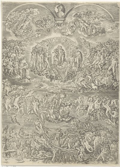 Giudizio Universale da Johannes Wierix