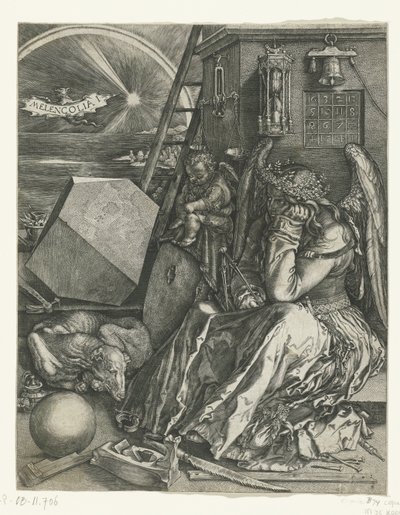 Melancholia da Johannes Wierix