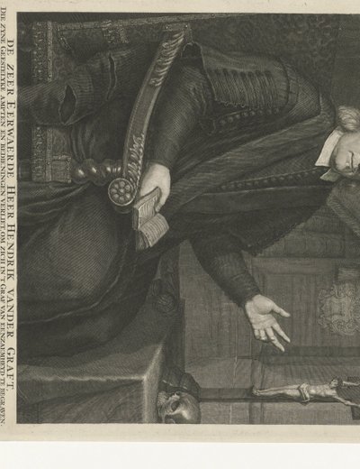 Ritratto di Hendrik van der Graft da Johannes Willemsz. Munnickhuysen
