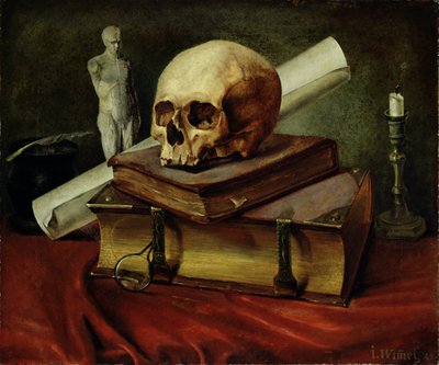 Vanitas, natura morta da Johannes Wimmel