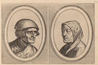 "Beleefde Goossen" e "Prijne Lecker-tants" da Johannes and Lucas van Doetechum after Pieter Bruegel the Elder