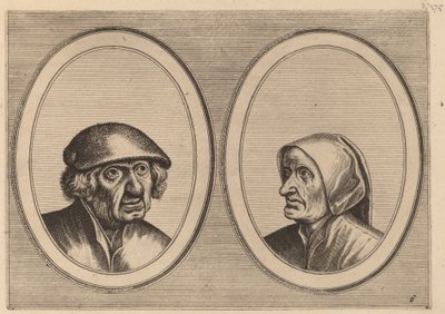 "Dirck Domp" e "Zeedighe Kniertje" da Johannes and Lucas van Doetechum after Pieter Bruegel the Elder