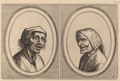 "Goe Geurtjen" e "Kribbighe Babbe" da Johannes and Lucas van Doetechum after Pieter Bruegel the Elder