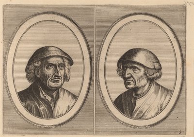 "Hans Onvertsaeght" e "Koen Slock-speck" da Johannes and Lucas van Doetechum after Pieter Bruegel the Elder