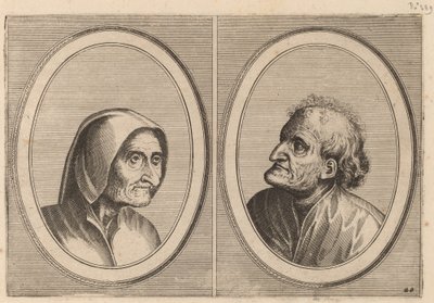 "Ritze Stijn" e "Schurckje Sonder-Baerdt" da Johannes and Lucas van Doetechum after Pieter Bruegel the Elder