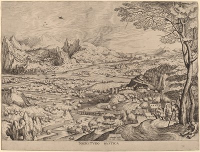 Preoccupazioni rustiche da Johannes and Lucas van Doetechum after Pieter Bruegel the Elder