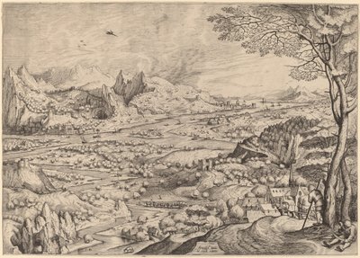 Solicitudo Rustica (Preoccupazioni Rustiche) da Johannes and Lucas van Doetechum after Pieter Bruegel the Elder