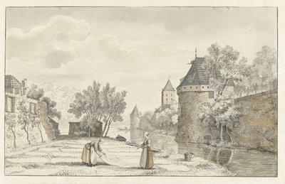Veduta della Torre Plompe a Utrecht da Johannes de Bosch