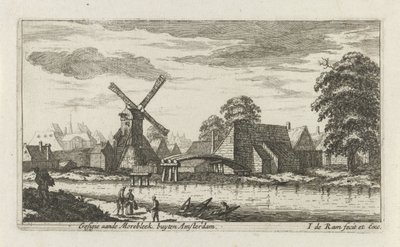 Veduta di Morebleek fuori Amsterdam da Johannes de Ram