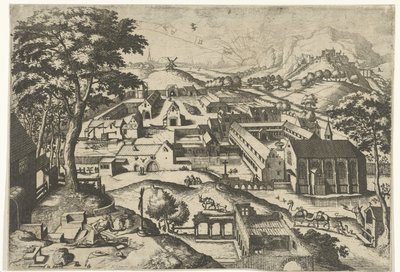 Paesaggio con San Girolamo da Johannes of Lucas van Doetechum