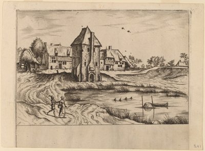 Fattorie da Johannes van Doetechum, the Elder and Lucas