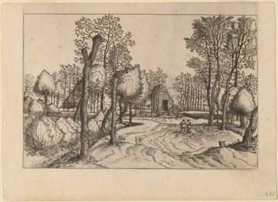 Fattorie da Johannes van Doetechum, the Elder and Lucas