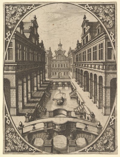 Tavola da Scenographiae da Johannes van Doetecum I