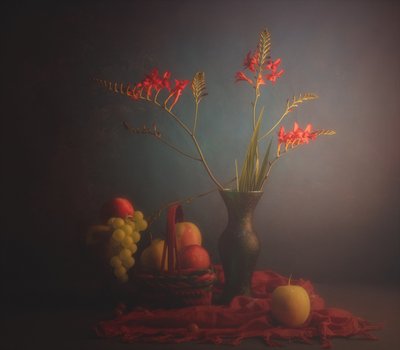 Fiori e frutta classici da John-Mei Zhong