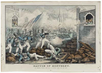 Battaglia di Monterey, 7 luglio 1846 da John (after) Cameron
