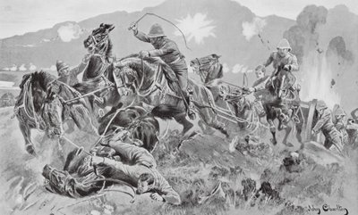 Salvataggio dei Cannoni al Tugela da John (after) Charlton