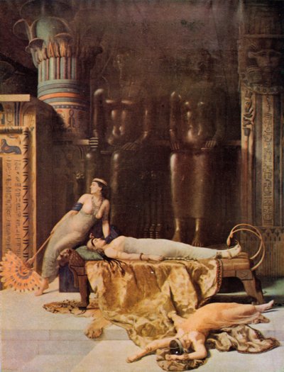 Shakespeare: Morte di Cleopatra, Antonio e Cleopatra, Atto V, Scena 2 da John (after) Collier