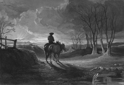 Illustrazione per La Notte del Sabato del Cottar di Robert Burns, Verso II da John (after) Faed