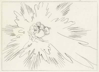 San Pietro, Paradiso, Canto 24 da John (after) Flaxman