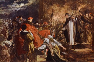 Arrivo del Cardinale Wolsey all