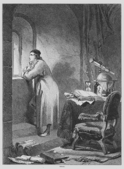 John Milton, Il Penseroso da John (after) Gilbert