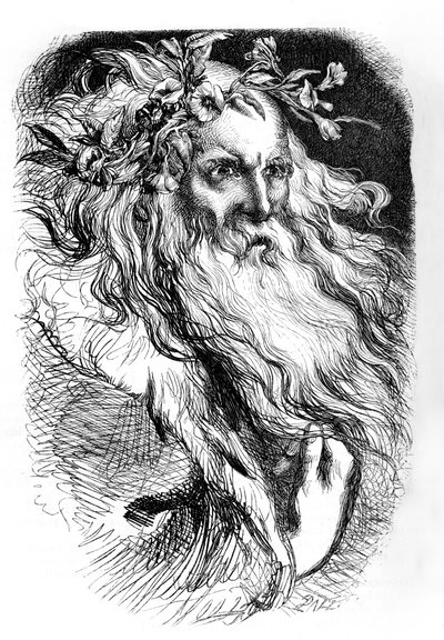 Re Lear da John (after) Gilbert