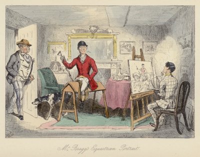 Illustrazione di John Leech per Mr Sponge