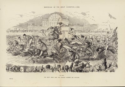 Memoriali della Grande Esposizione del 1851, La Grande Corsa di Derby del 1851 da John (after) Leech