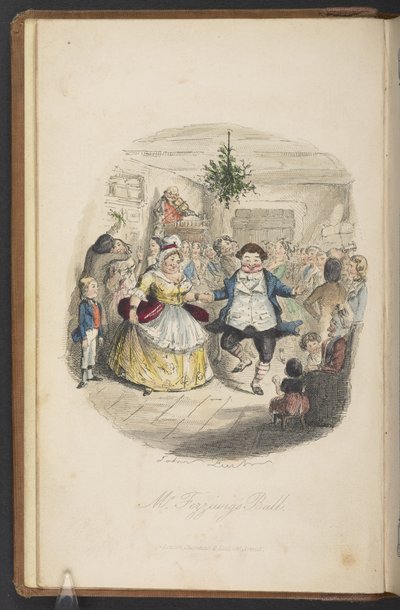 Il ballo di Mr Fezziwigg, dalla Prima Edizione di 