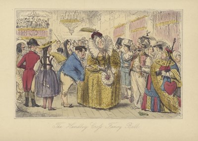 Il ballo in maschera di Handley Cross da John (after) Leech