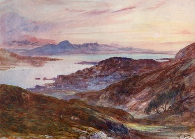 Skye, da Strome Ferry da John (after) MacWhirter